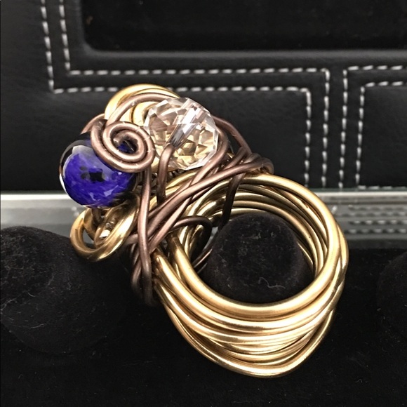 UNIQUE HEAVY METAL RING - Picture 4 of 8